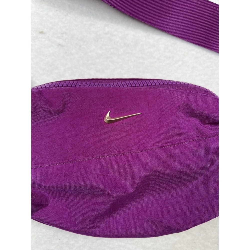Nike Crossbody Waist Bag Fanny Pack Hip Pac Shoulder Aura Purple HM6120 Adult - Picture 2 of 8